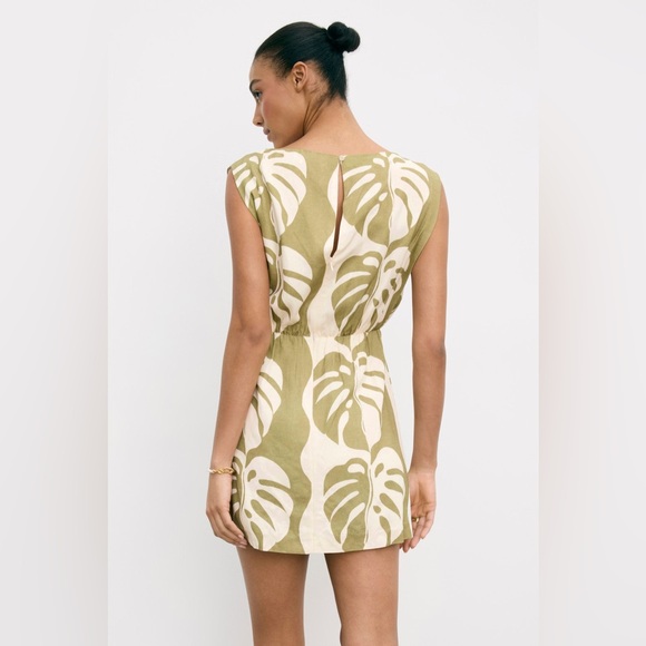 Mon Renn Midsummer Palm Mini Dress - Picture 3 of 11